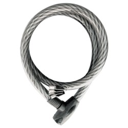 CABLE CANDADO FLEXIBLE HD LLAVE DE SEGURIDAD 1.5 m