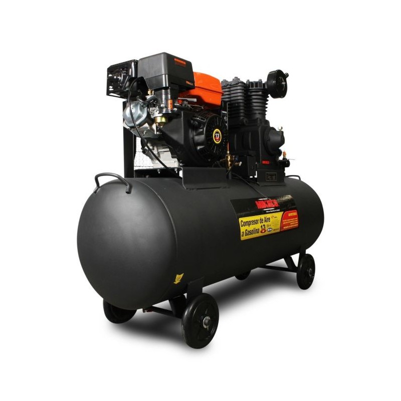 Compresor de aire 13 HP Motor a gasolina (300 lts)
