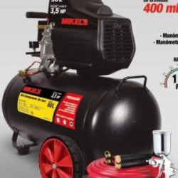 Compresor de aire 3.5hp con Kit neumático