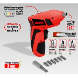 Destornillaor Inalámbrico Profesional
