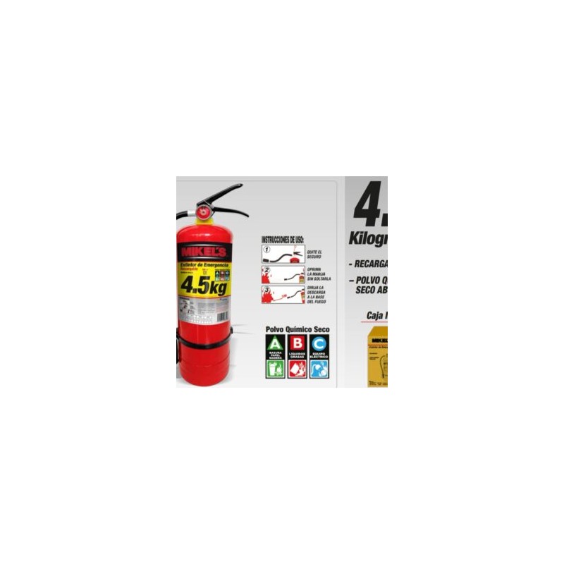 Extintor de Emergencia Recargable