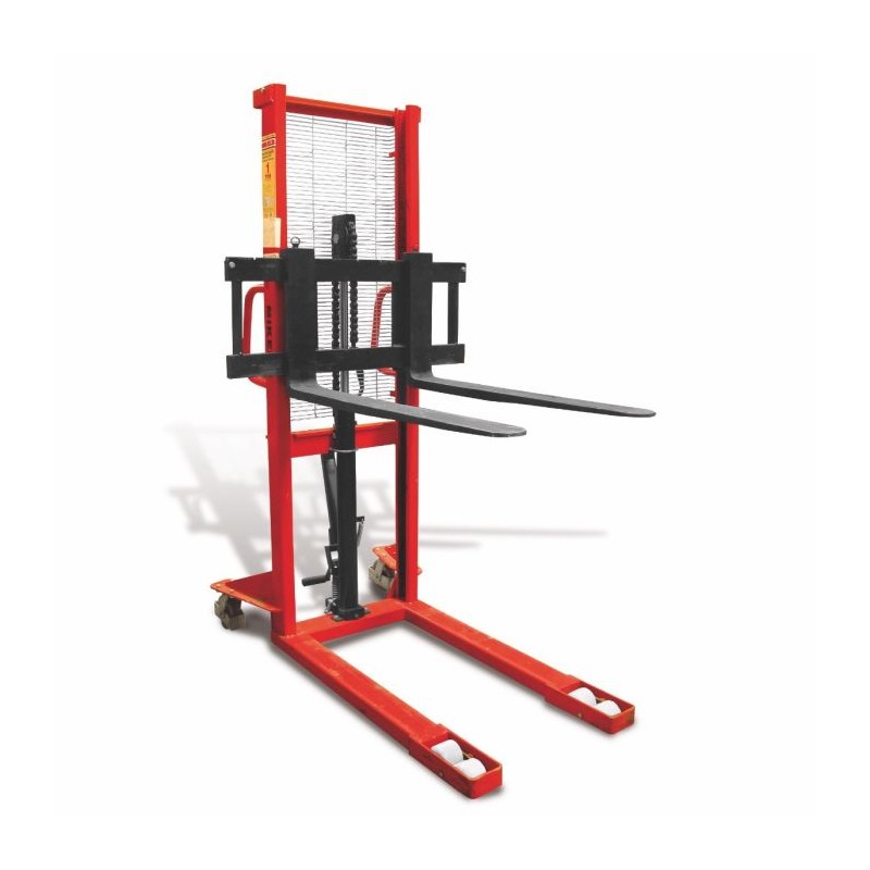 Montacargas hidráulico ancho manual 1 ton