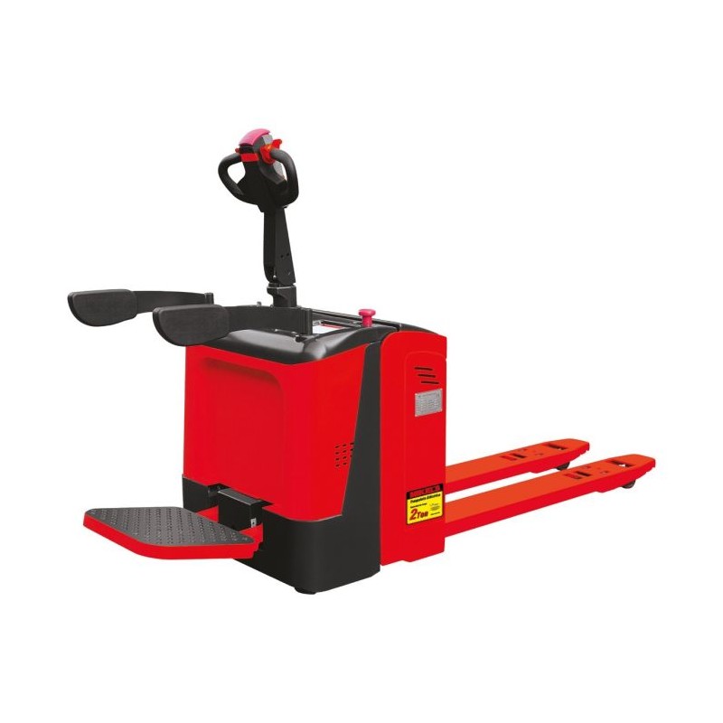 Patin hidráulico transpaleta eléctrico 2 ton