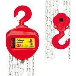 POLIPASTO MANUAL 5 t CADENA 3 m
