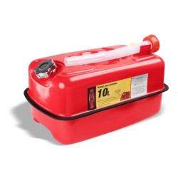 TANQUE PARA GASOLINA 10 l ACERO C/MANGUERA
