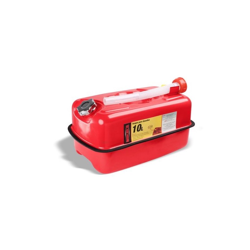 TANQUE PARA GASOLINA 10 l ACERO C/MANGUERA