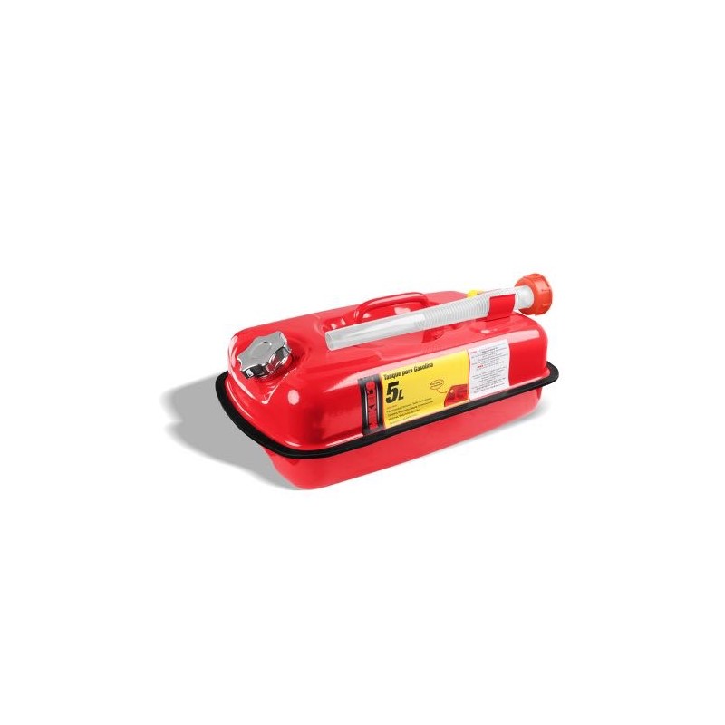 TANQUE PARA GASOLINA 5 l ACERO C/MANGUERA