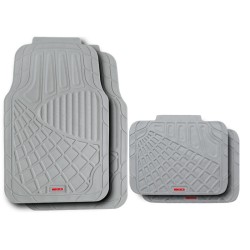 TAPETES DE LUJO DE HULE NBR GRIS