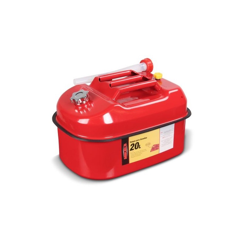 Tanque para Gasolina 20 L con manguera flexible